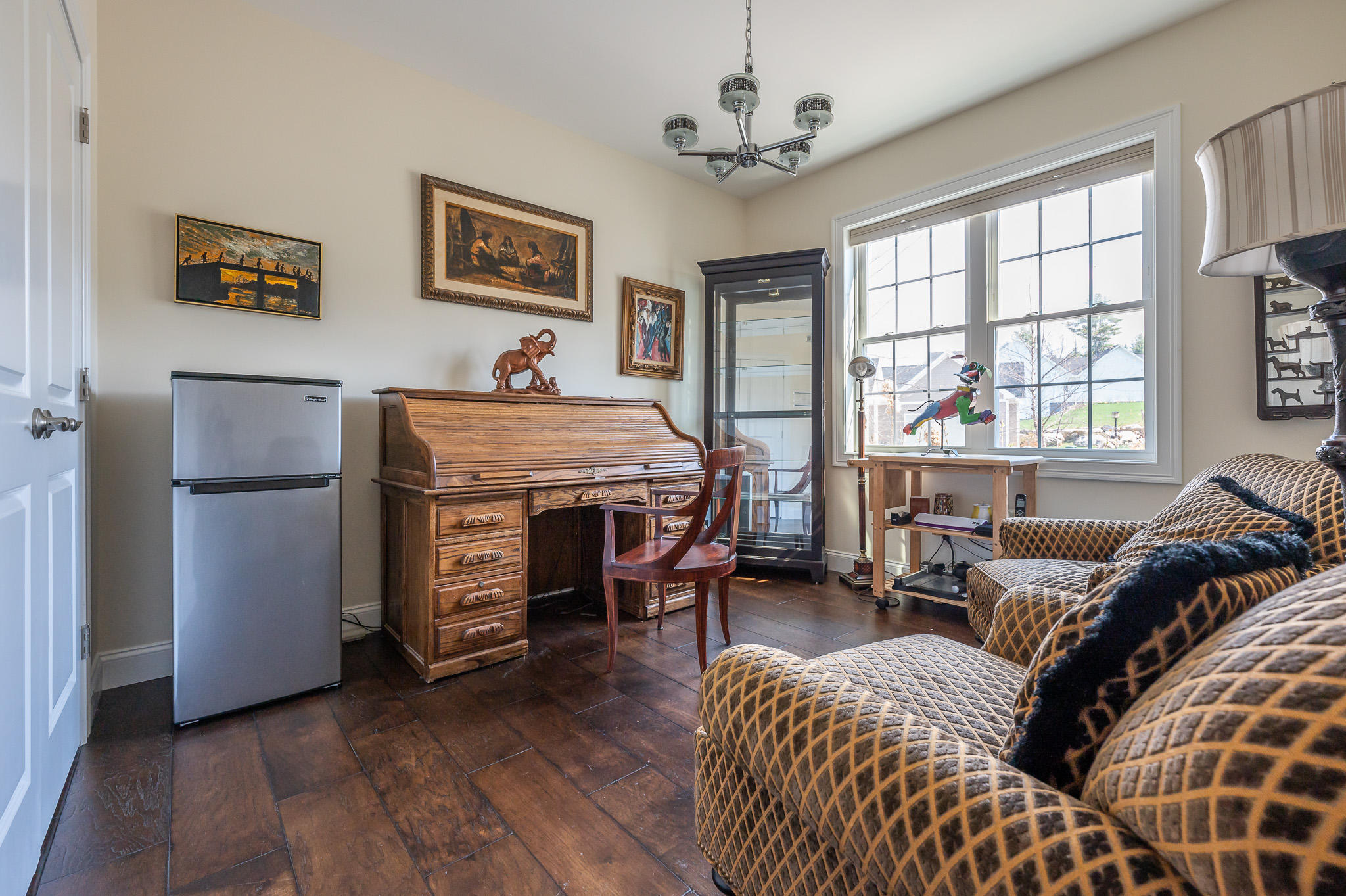 16 Burning Tree Road Great Barrington, MA 01230 - Photo 21 of 39 a living room with furniture and a fireplace