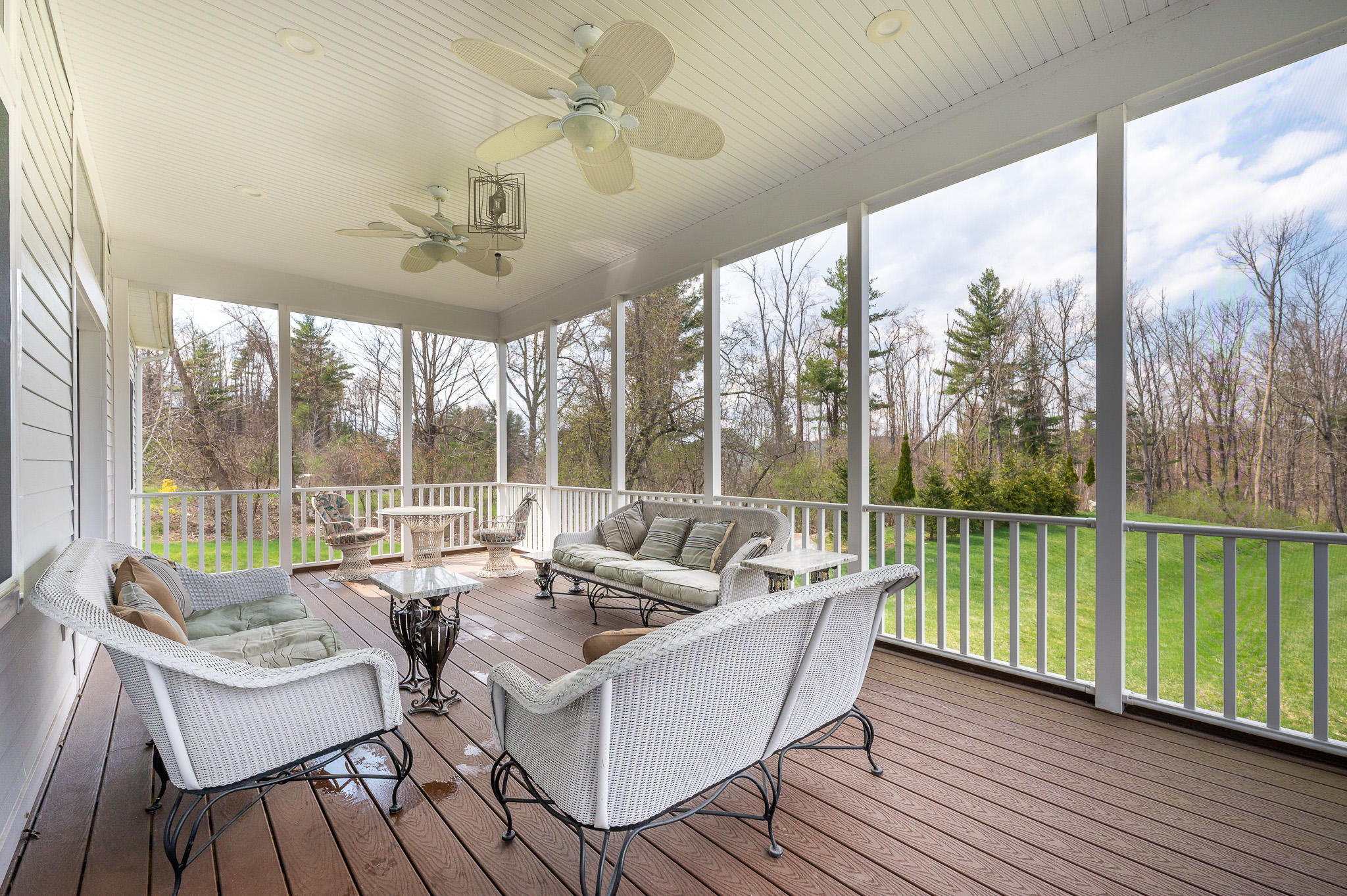 16 Burning Tree Road Great Barrington, MA 01230 - Photo 30 of 39 a living room with furniture and a large window
