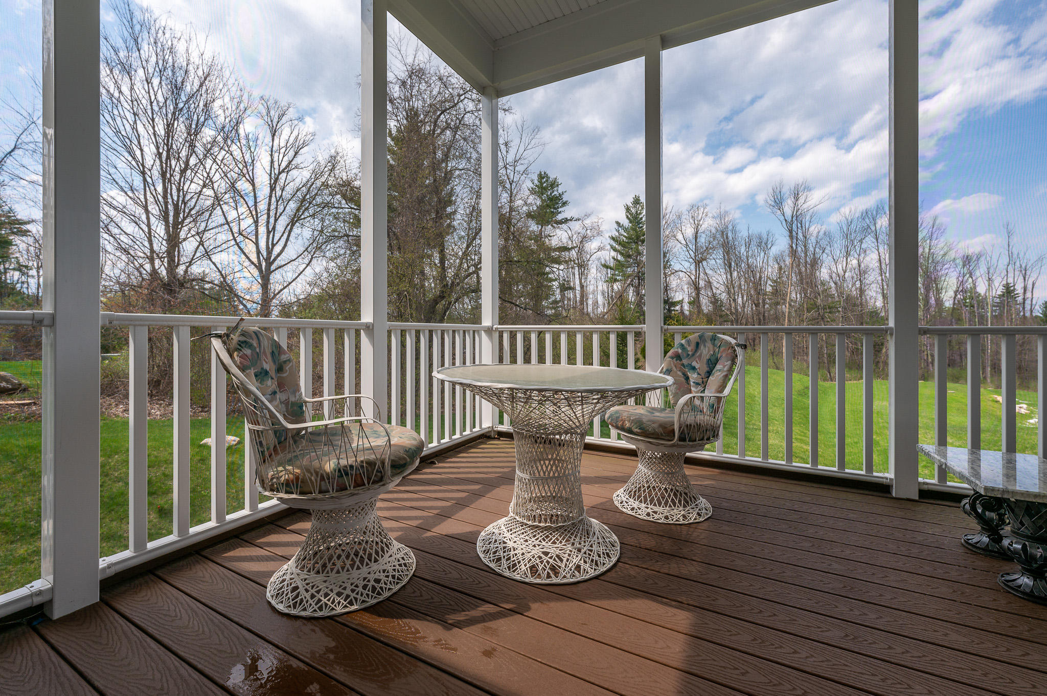 16 Burning Tree Road Great Barrington, MA 01230 - Photo 31 of 39 a view of a deck with furniture