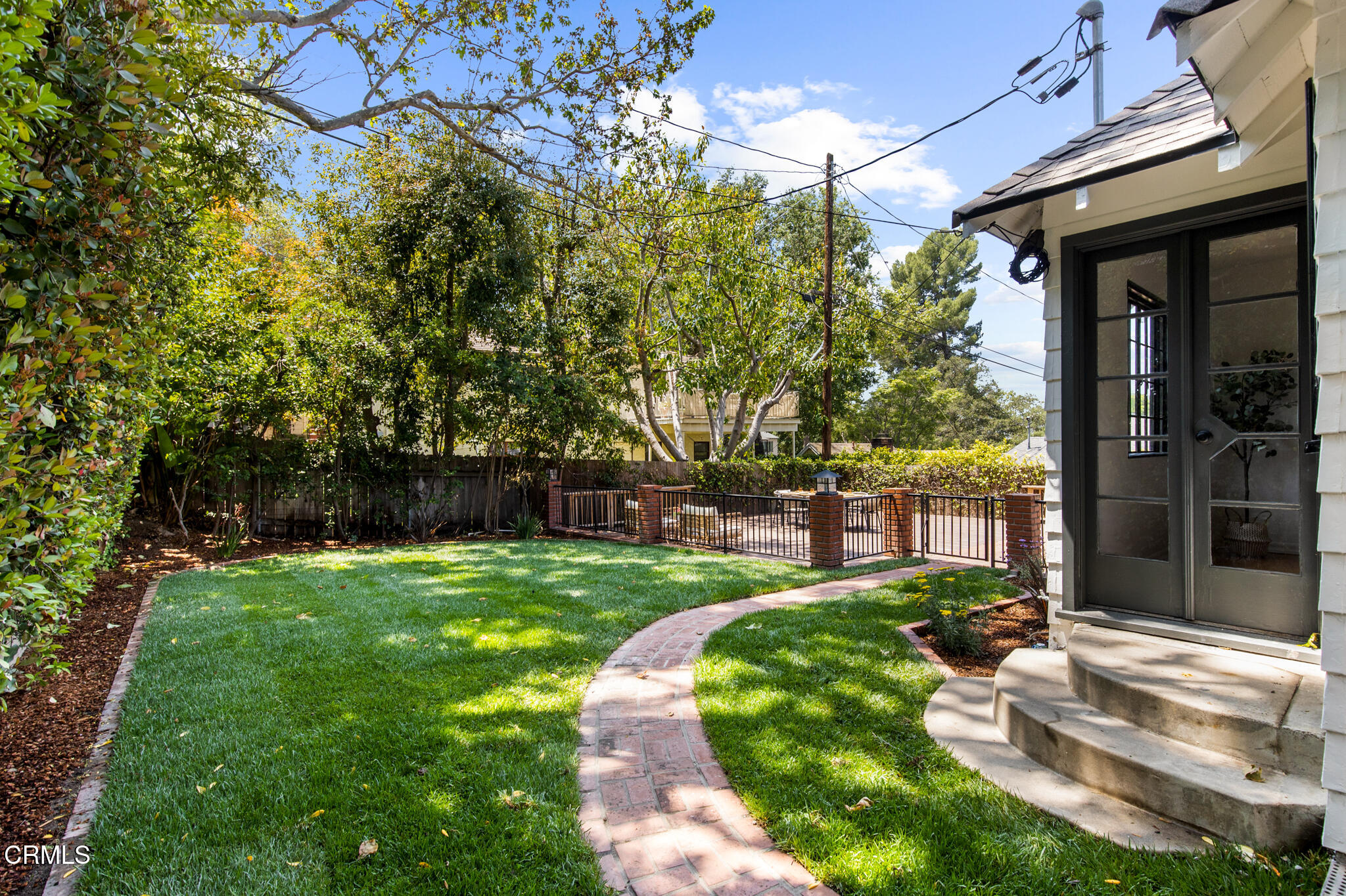 1858 Laurel Bay Drive Pasadena, CA 91105 - Photo 33 of 47 a view of a porch with a backyard