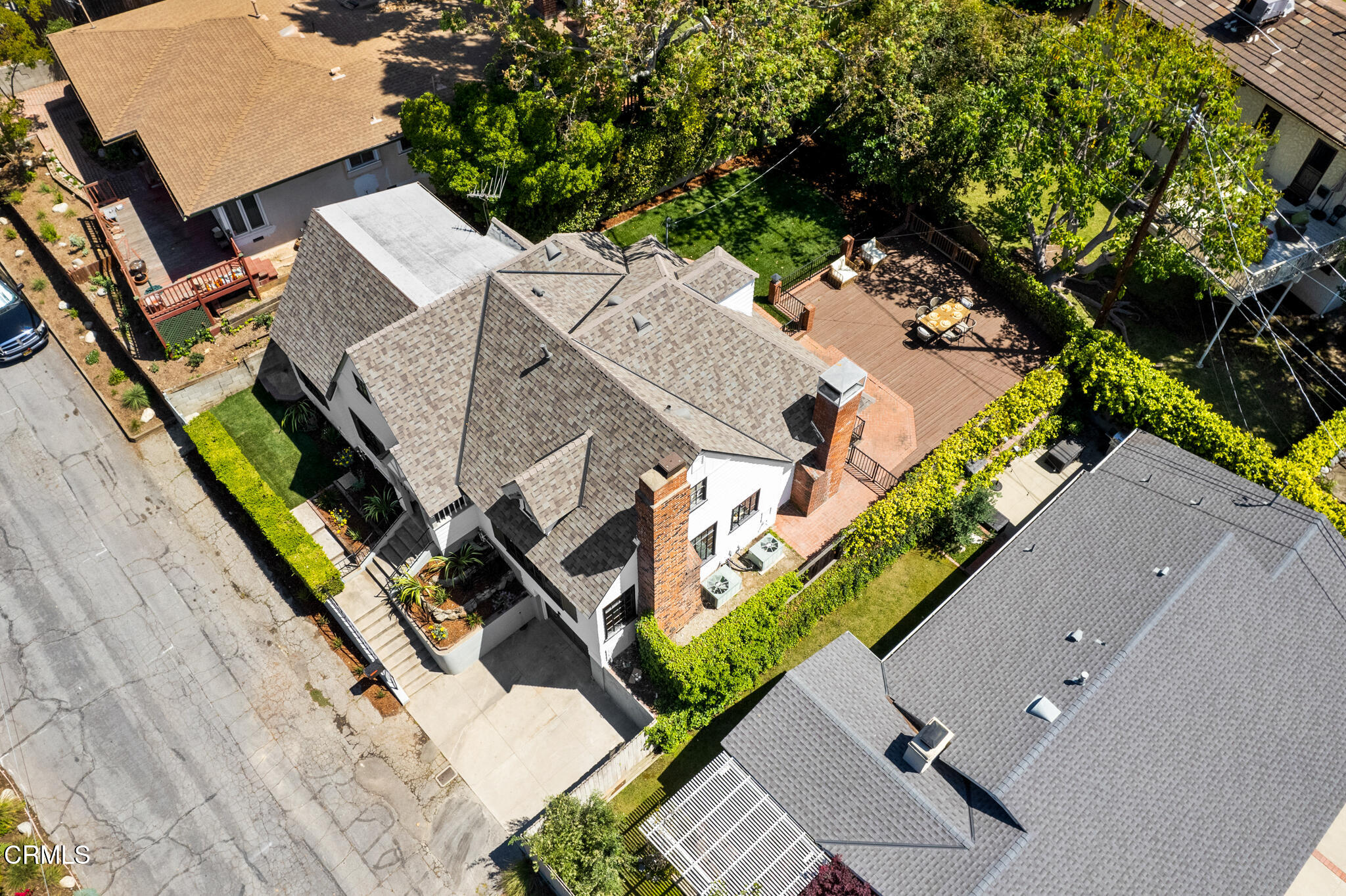 1858 Laurel Bay Drive Pasadena, CA 91105 - Photo 43 of 47 an aerial view of a house
