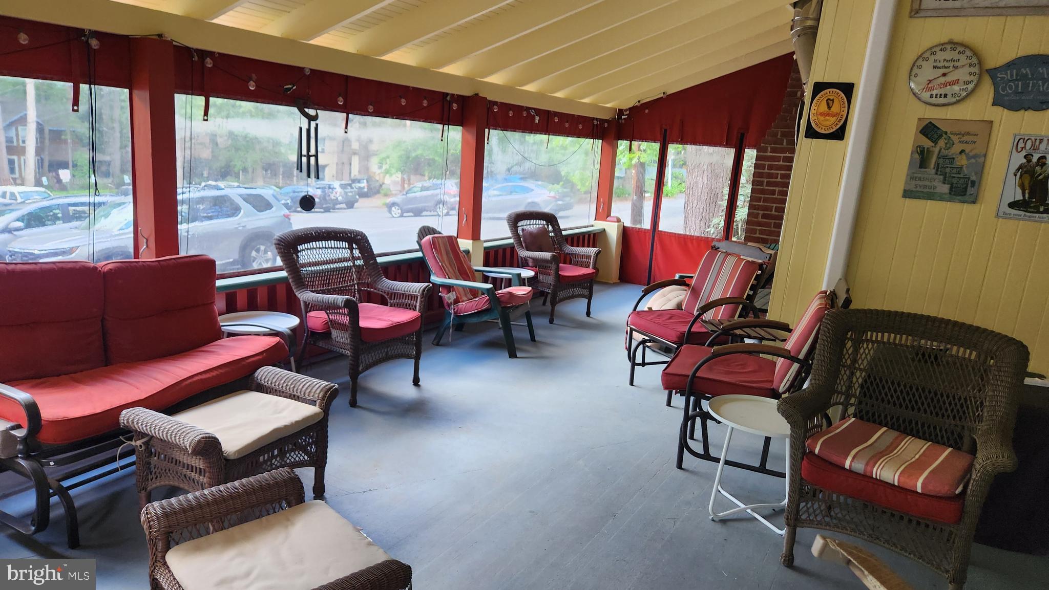 403 Boehm Avenue Mount Gretna, PA 17064 - Photo 4 of 14 a living room with furniture and a floor to ceiling window