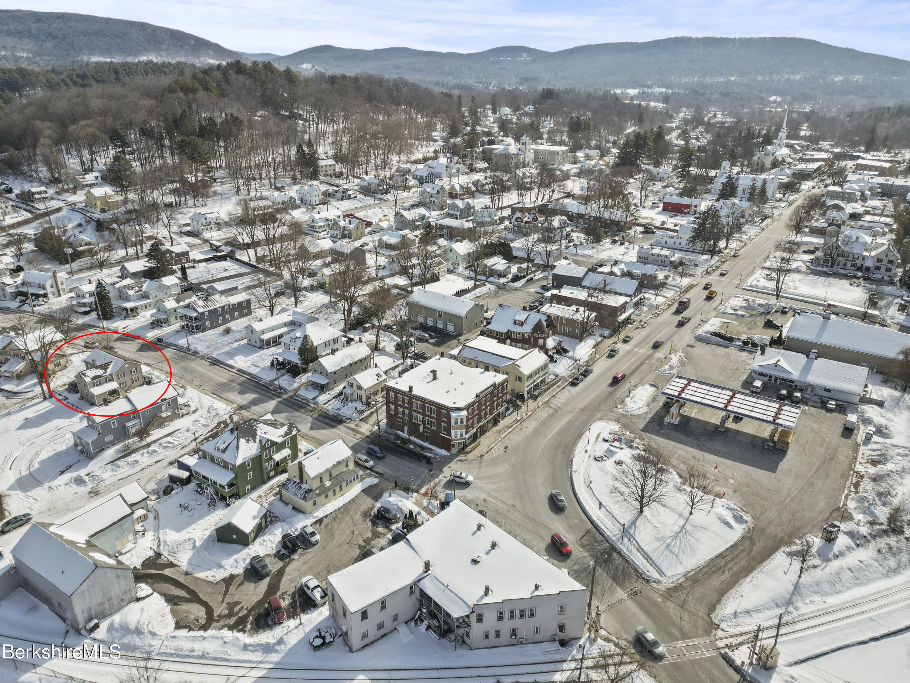 131 Center Street Lee, MA 01238 - Photo 57 of 58 Aerial View