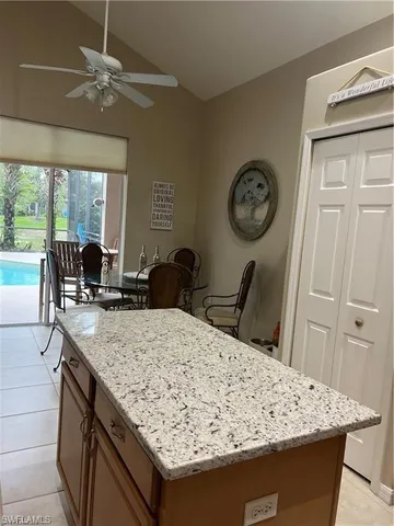 a view of a kitchen counter space