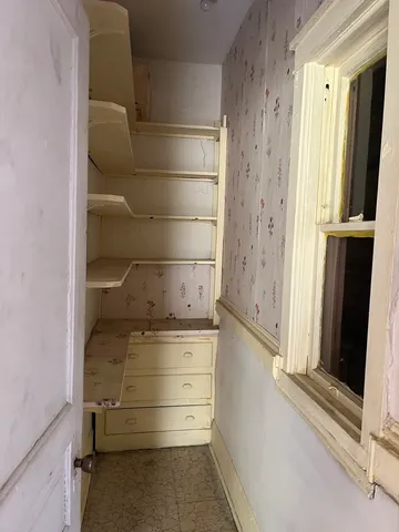 a bathroom with a bathtub and sink