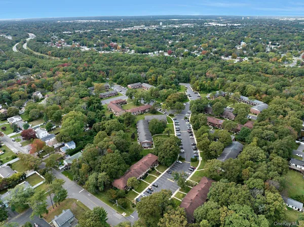 an aerial view of residential house with outdoor space