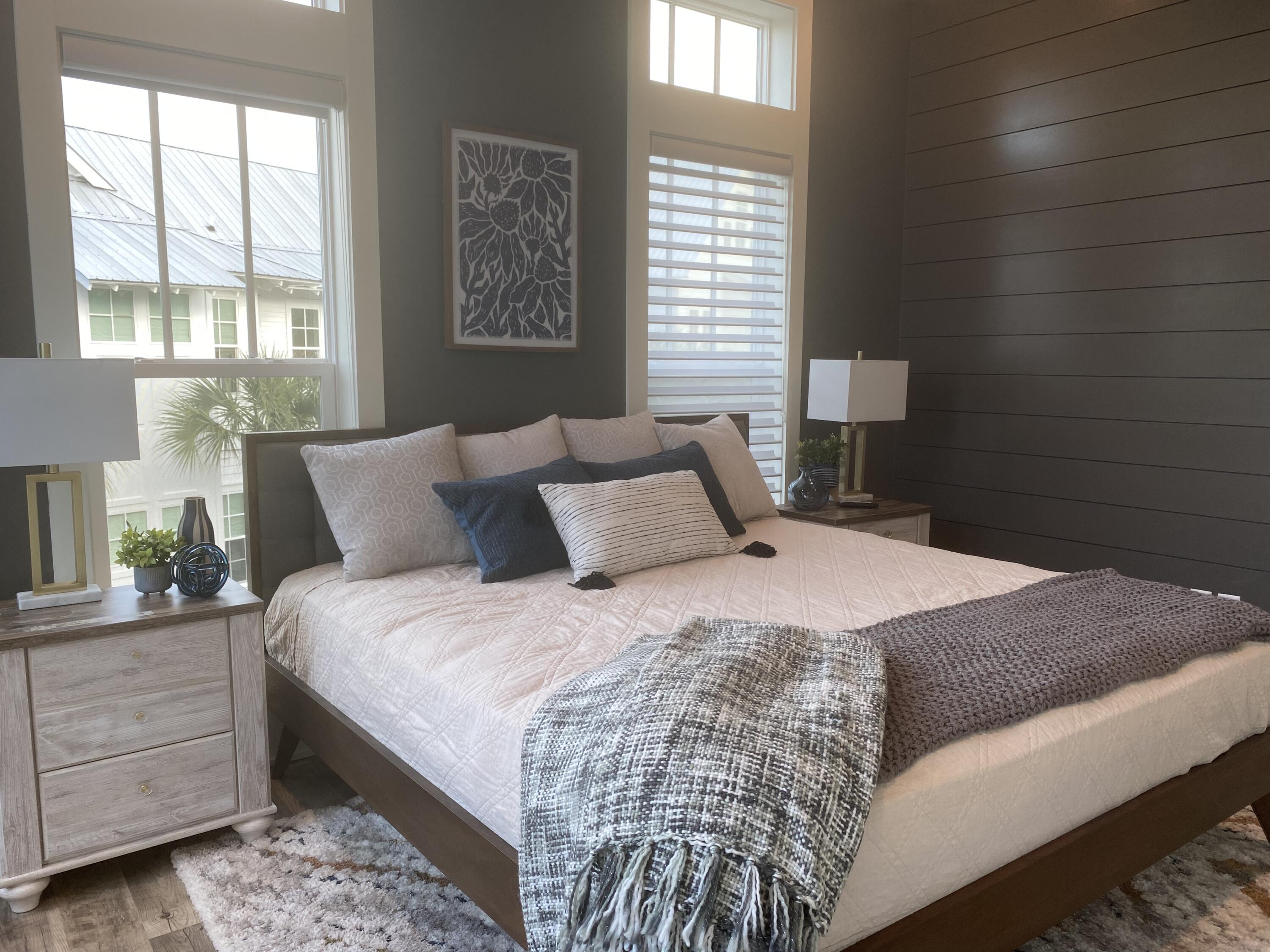 8 Lazy Day Ln Inlet Beach Inlet Beach, FL 32461 - Photo 10 of 13 a bedroom with a bed and window