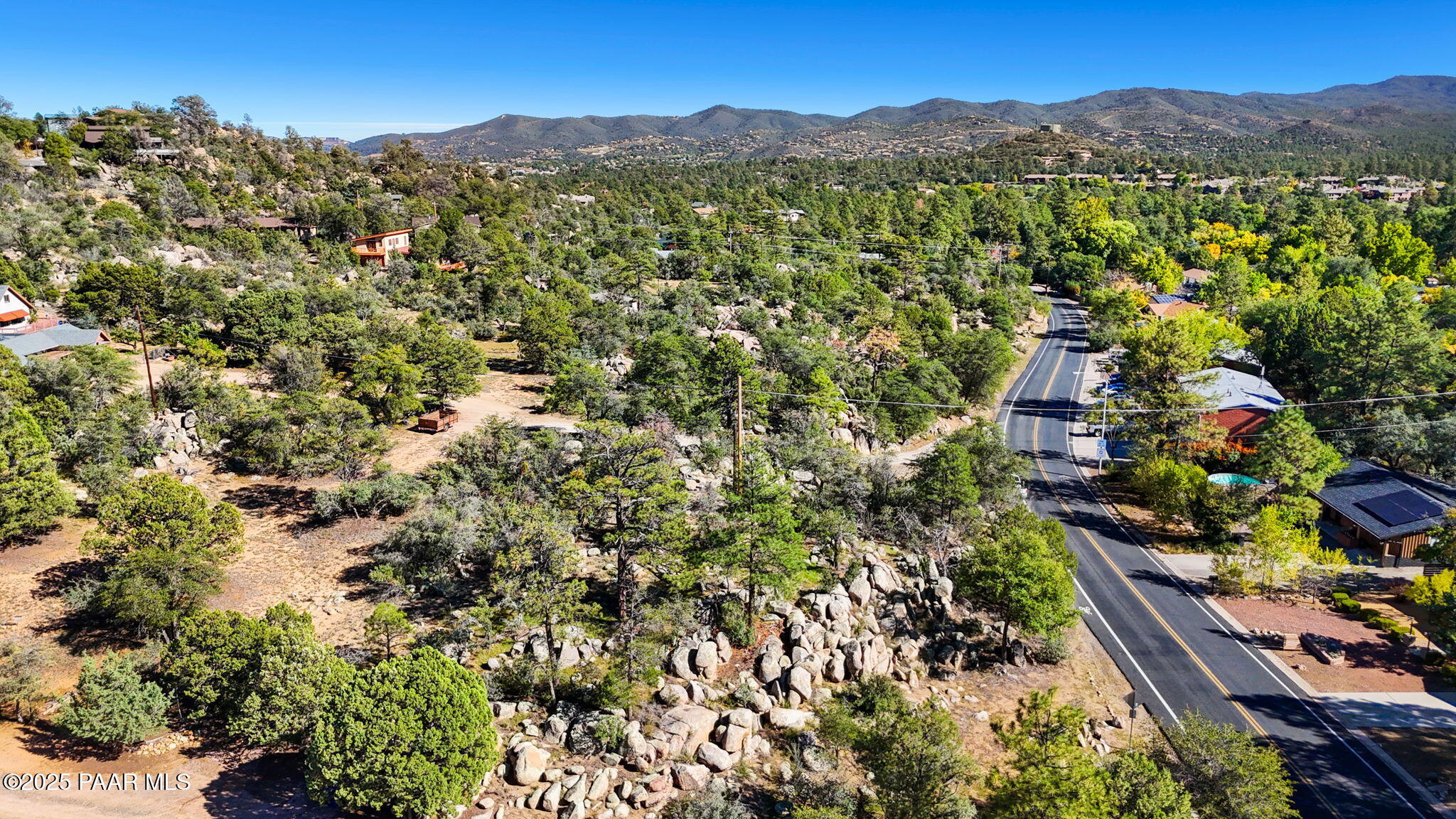 1828 Thumb Butte Road Prescott, AZ 86305 - Photo 9 of 16 a view of a city with a mountain
