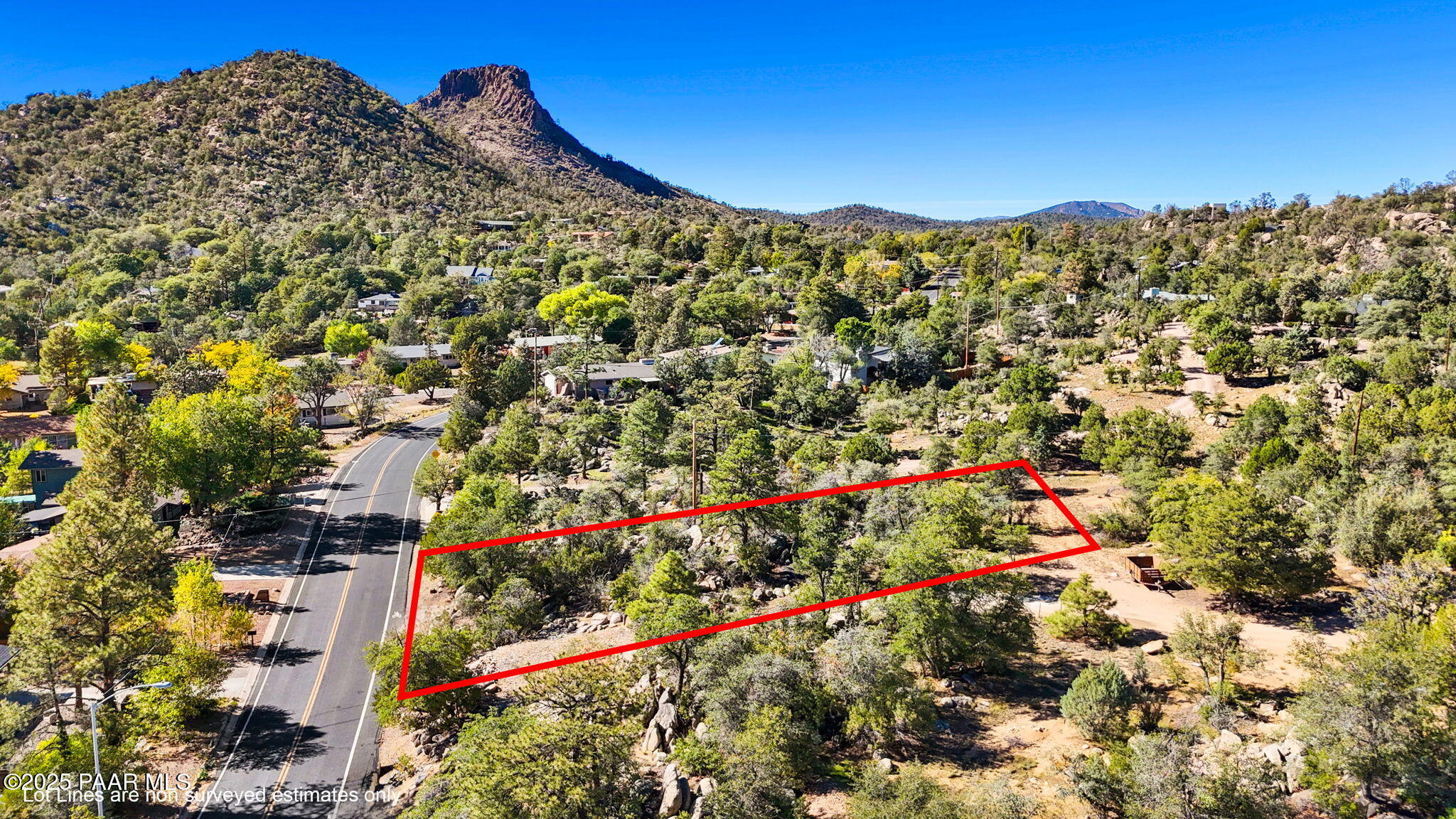 1828 Thumb Butte Road Prescott, AZ 86305 - Photo 10 of 16 a view of a flowers in back yard