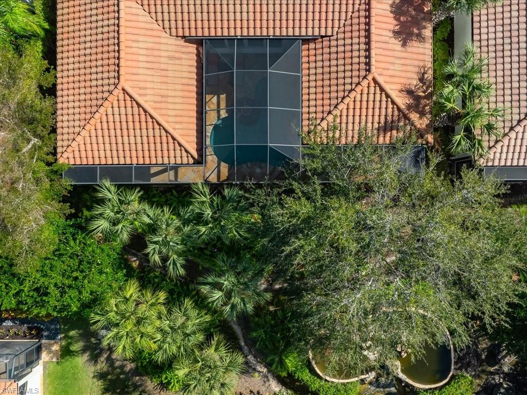 2095 Rivoli Court Naples, FL 34105 - Photo 35 of 45 Top View of Home - Mediterranean Tile Roof