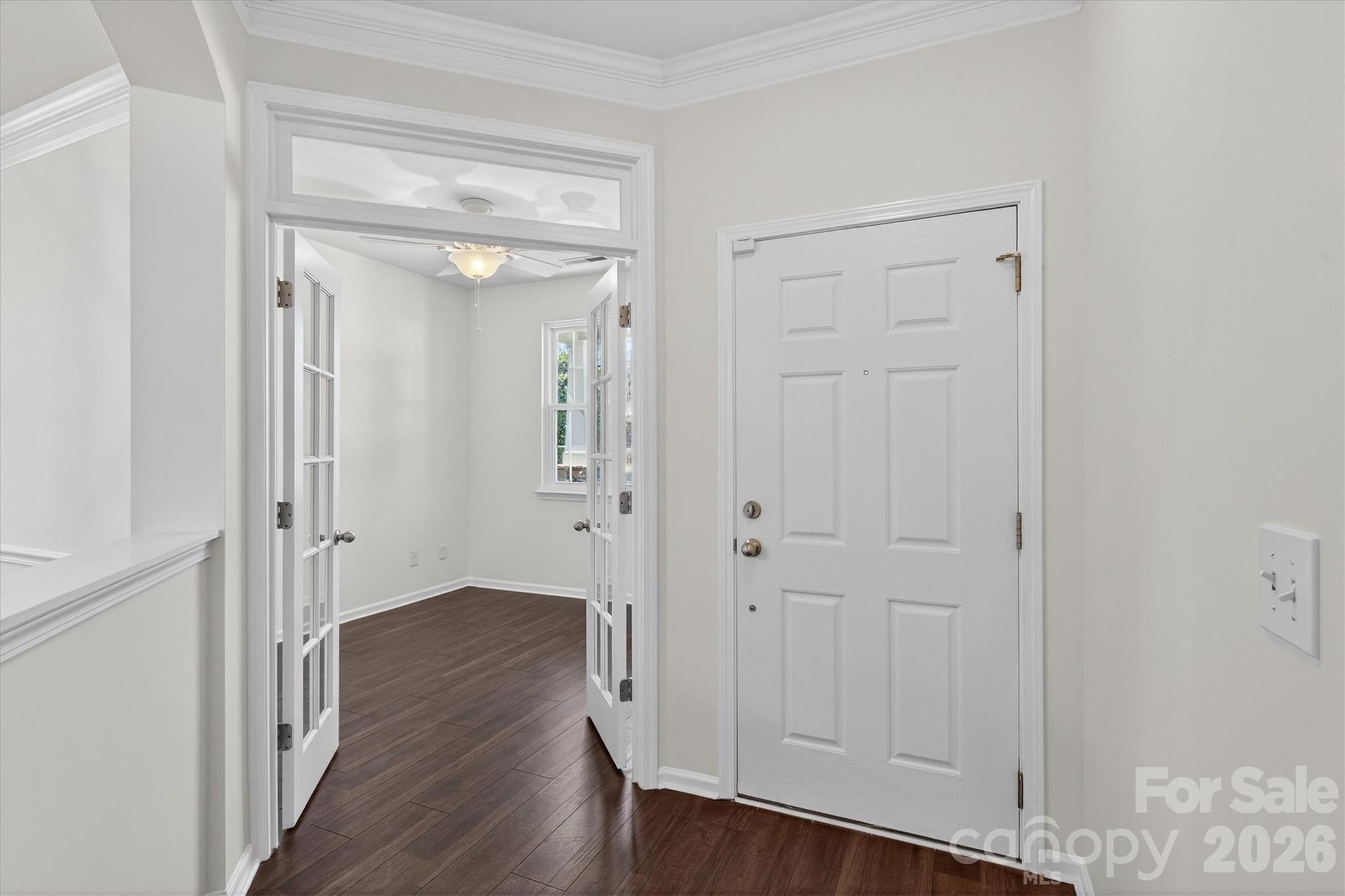 5527 Cactus Valley Road, Unit 183 Charlotte, NC 28277 - Photo 6 of 47 a view of a hallway with wooden floor