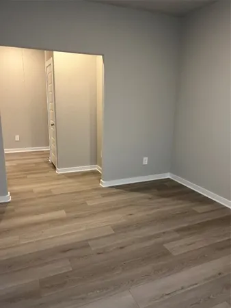 a view of wooden floor