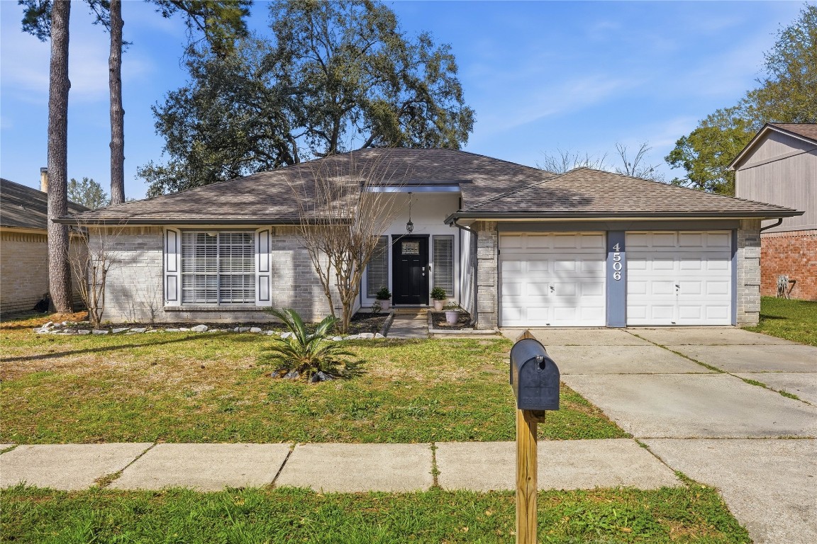 4506 Pineville Lane Spring, TX 77388 - Photo 1 of 36 Charming single-story home with spacious front yard