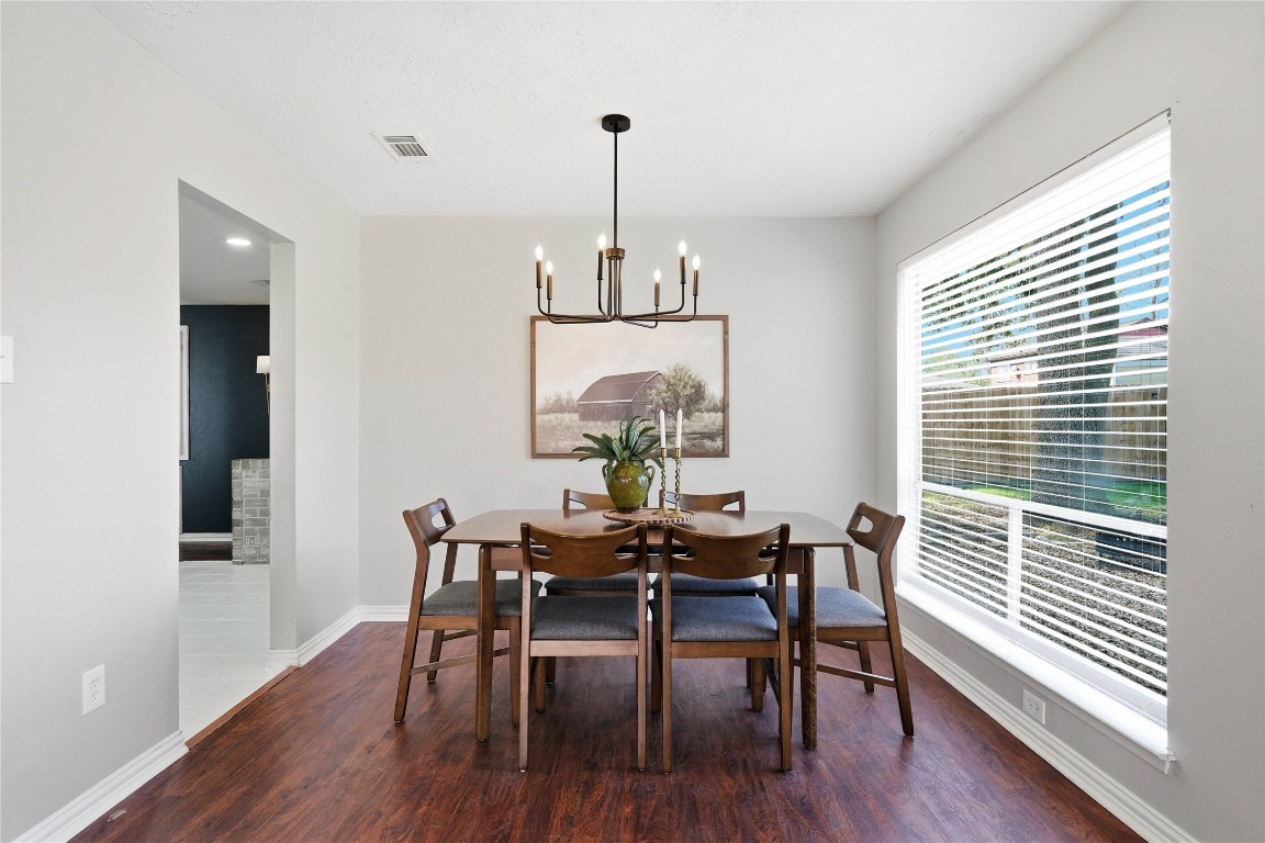 4506 Pineville Lane Spring, TX 77388 - Photo 15 of 36 Dining area with seamless flow to kitchen and living space
