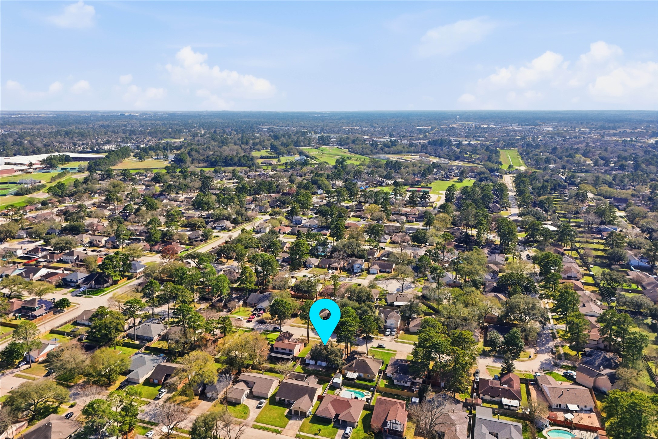 4506 Pineville Lane Spring, TX 77388 - Photo 33 of 36 Bird’s-eye view of surrounding area