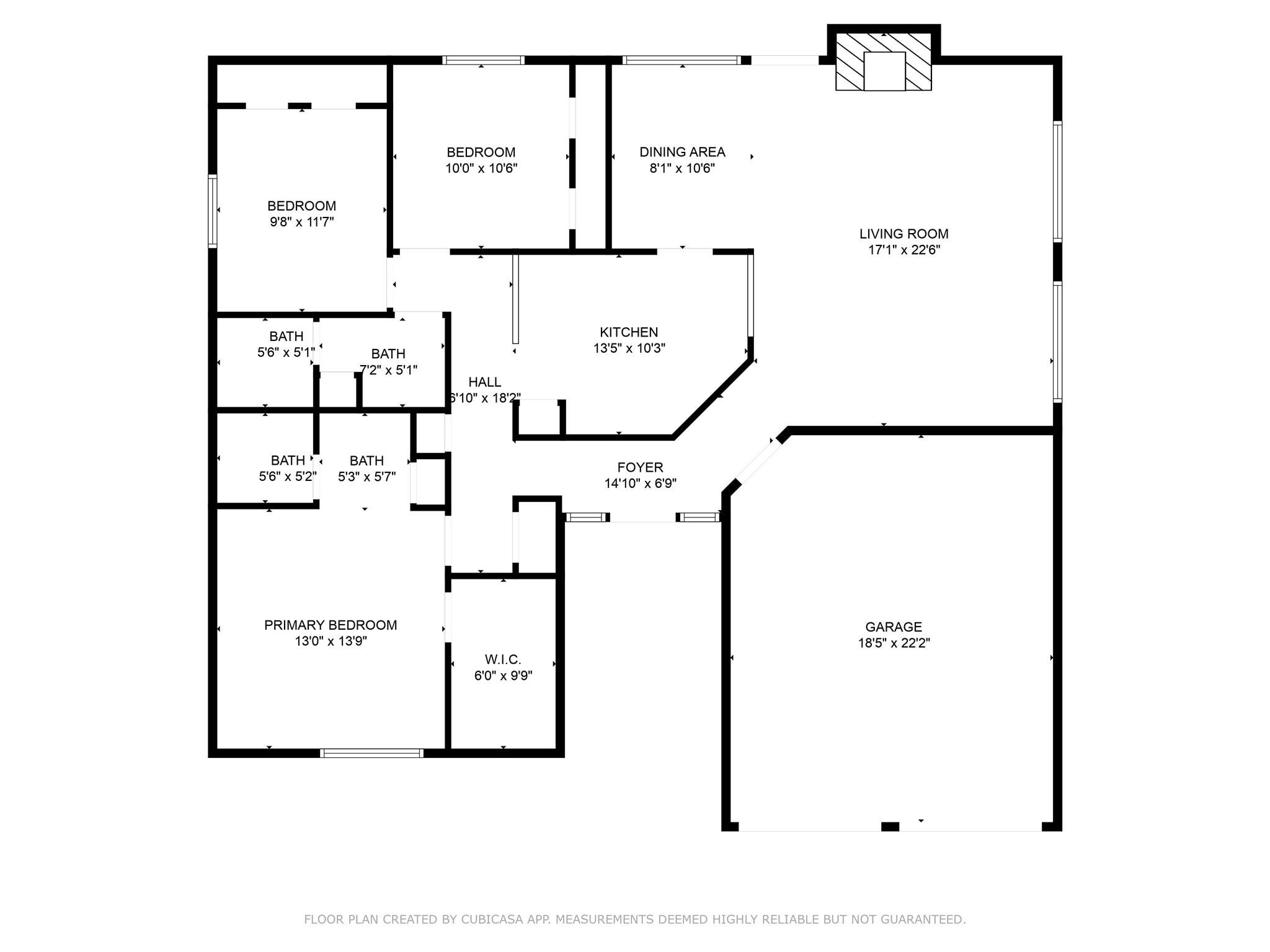 4506 Pineville Lane Spring, TX 77388 - Photo 36 of 36 Detailed floorplan showcasing the layout and flow of the home