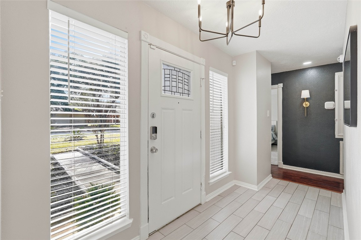 4506 Pineville Lane Spring, TX 77388 - Photo 10 of 36 Light-filled foyer with modern finishes