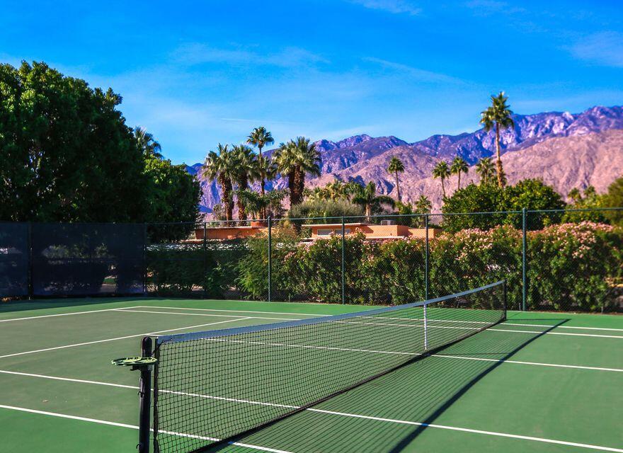 401 El Cielo Road, Unit 84 Palm Springs, CA 92262 - Photo 3 of 7 a view of a tennis court