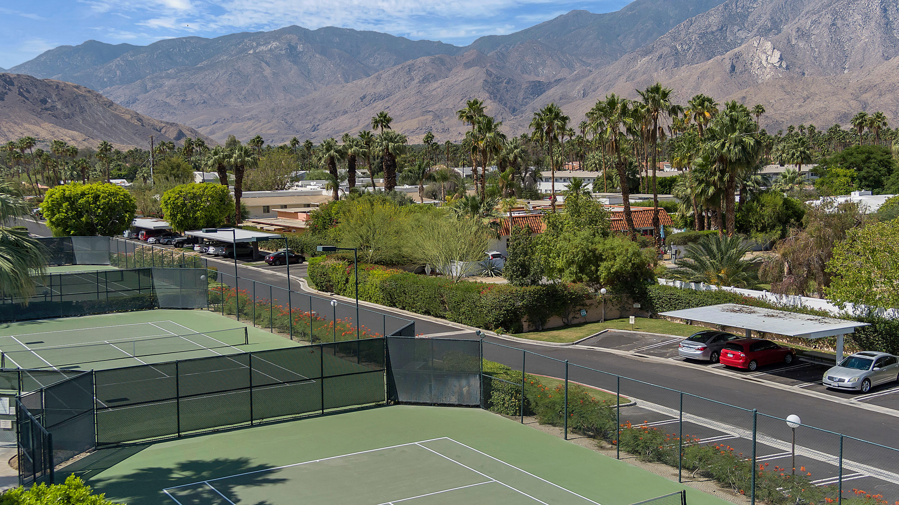 401 El Cielo Road, Unit 84 Palm Springs, CA 92262 - Photo 6 of 7 a view of a terrace
