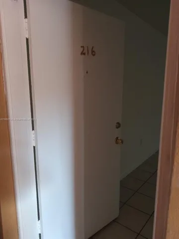 a view of empty room