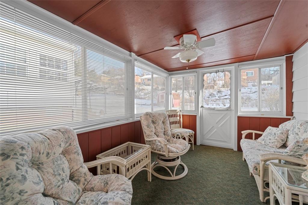 165 Cherrydell Drive Pittsburgh, PA 15220 - Photo 16 of 33 Private 3 season room off of the kitchen!