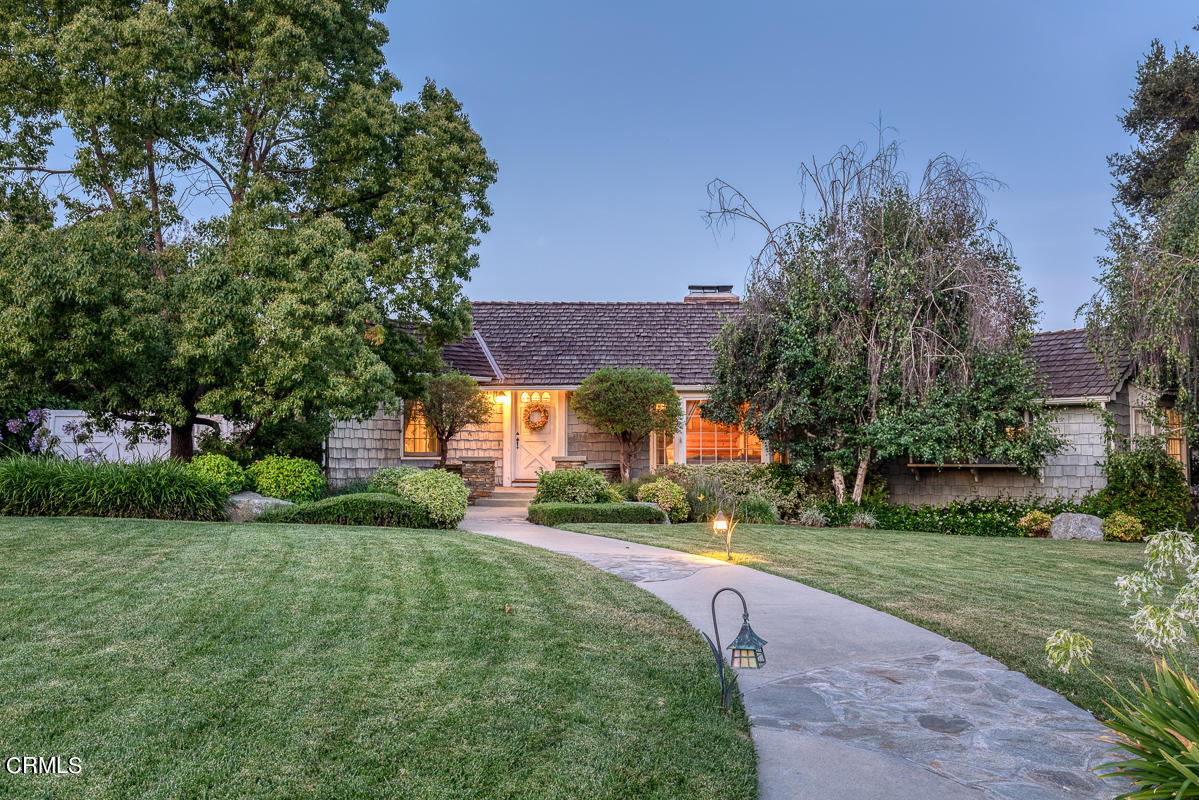 424 North Old Ranch Road Arcadia, CA 91007 - Photo 2 of 54 a view of a yard with plants and trees