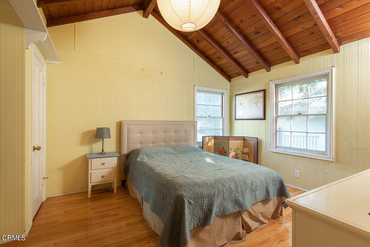 424 North Old Ranch Road Arcadia, CA 91007 - Photo 33 of 54 a bedroom with a bed and a window