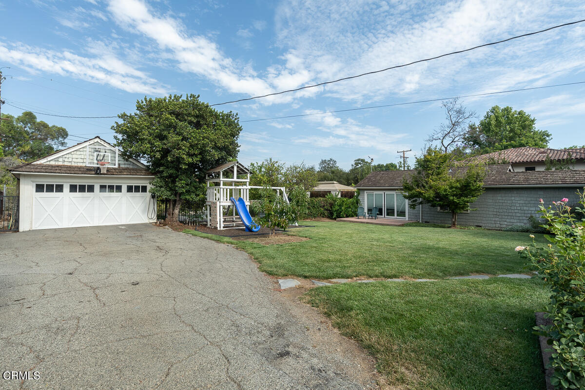 424 North Old Ranch Road Arcadia, CA 91007 - Photo 51 of 54 a view of a house with a backyard