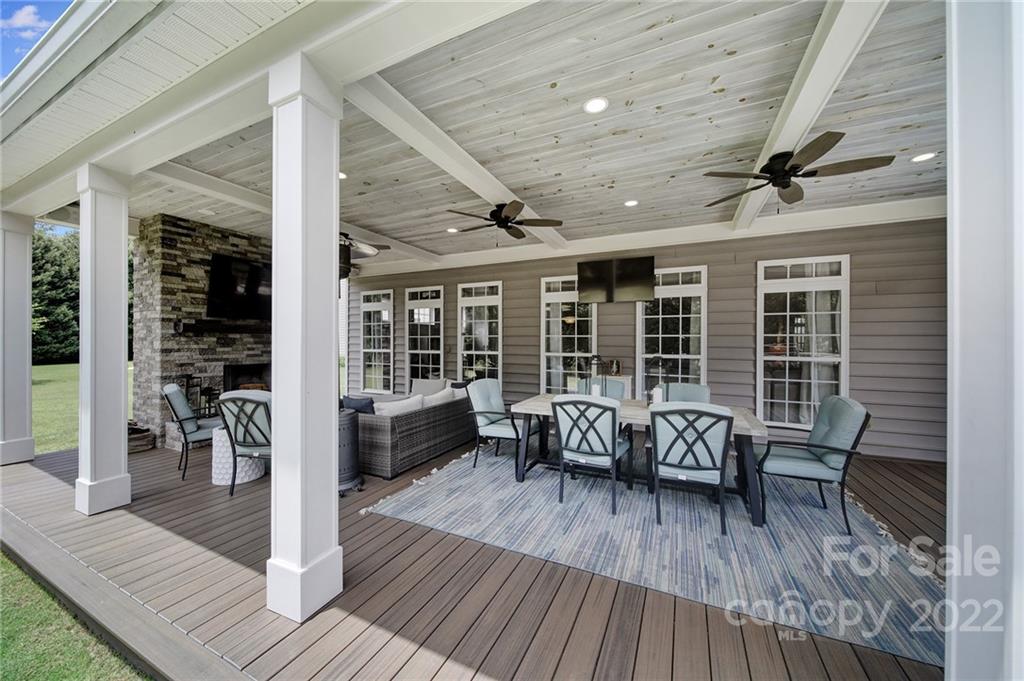 1429 Secret Path Drive Fort Mill, SC 29708 - Photo 42 of 42 a view of a chairs and a table in the balcony