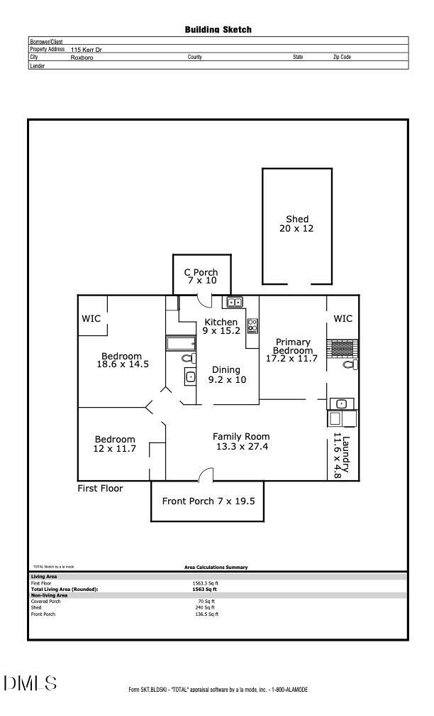 115 Kerr Drive Roxboro, NC 27573 - Photo 31 of 31 115 kerr floor plan pic