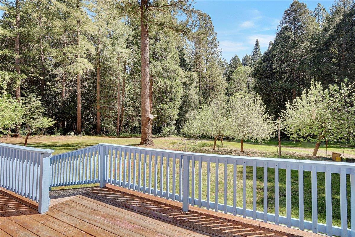 138 Big Fir Road Forbestown, CA 95941 - Photo 54 of 56 a view of a wooden roof deck