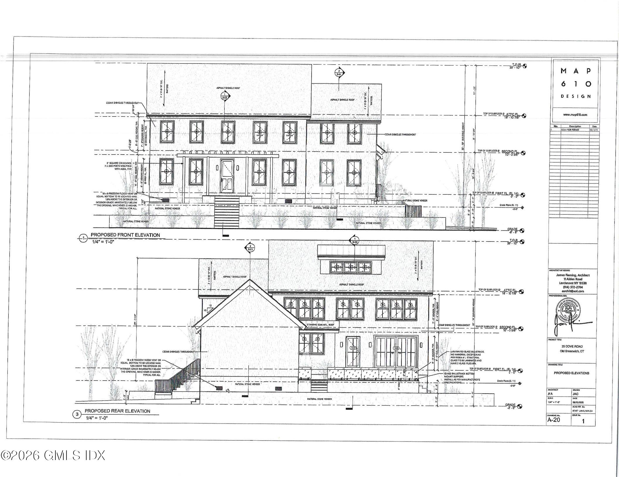 25 Cove Road Old Greenwich, CT 06870 - Photo 32 of 33 25 Cove Rd floor plans_05