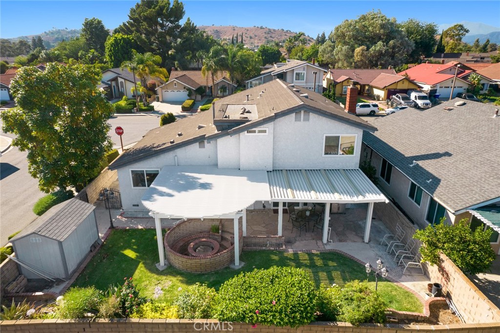 12 Rolling Hills Drive Phillips Ranch, CA 91766 - Photo 39 of 40 an aerial view of a house with a garden