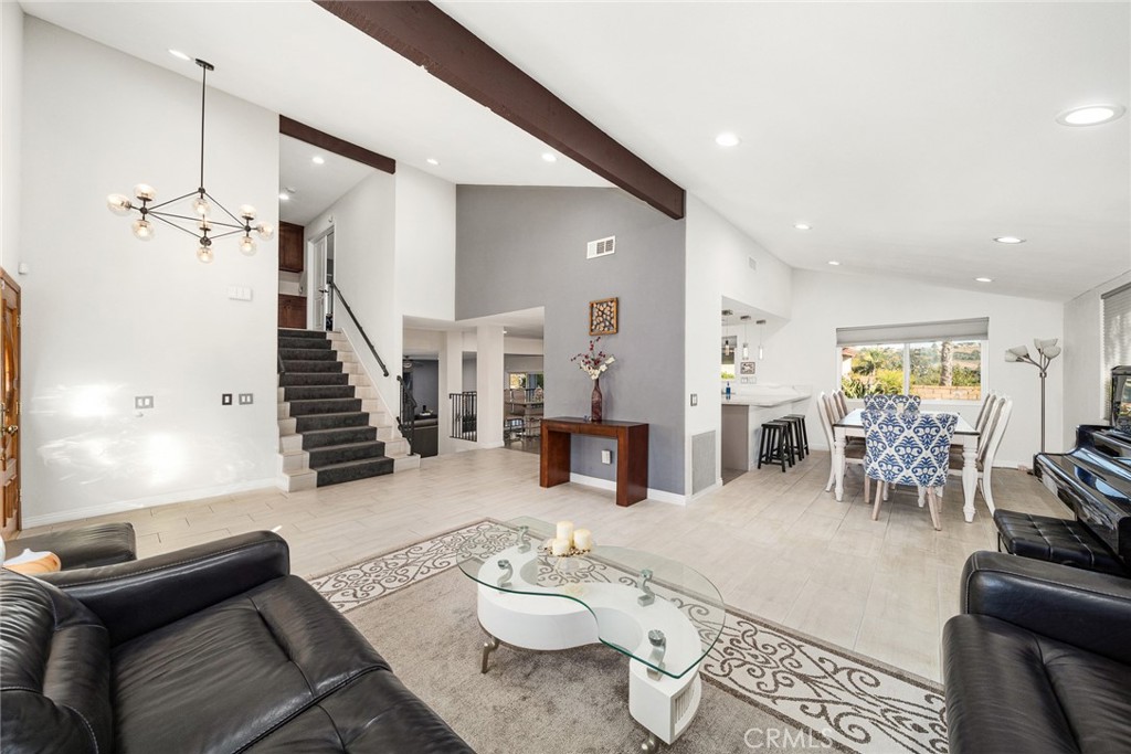 12 Rolling Hills Drive Phillips Ranch, CA 91766 - Photo 9 of 40 a living room with furniture and wooden floor