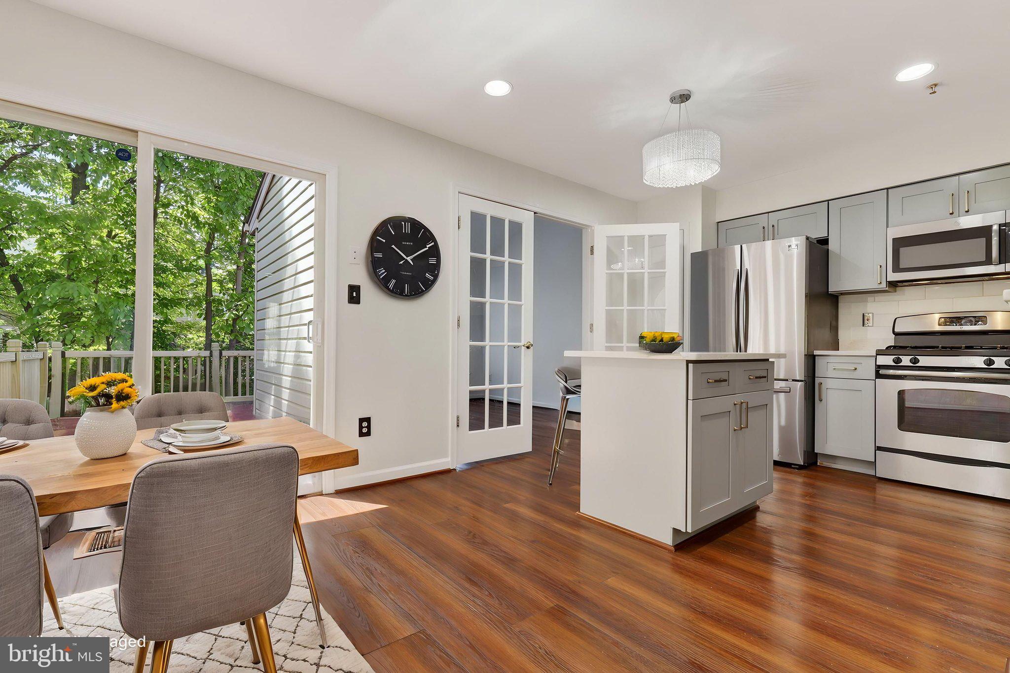 8612 Fire Rock Road Laurel, MD 20724 - Photo 11 of 57 a view of kitchen with furniture and stainless steel appliances