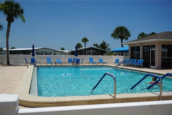 a view of a house with sitting area