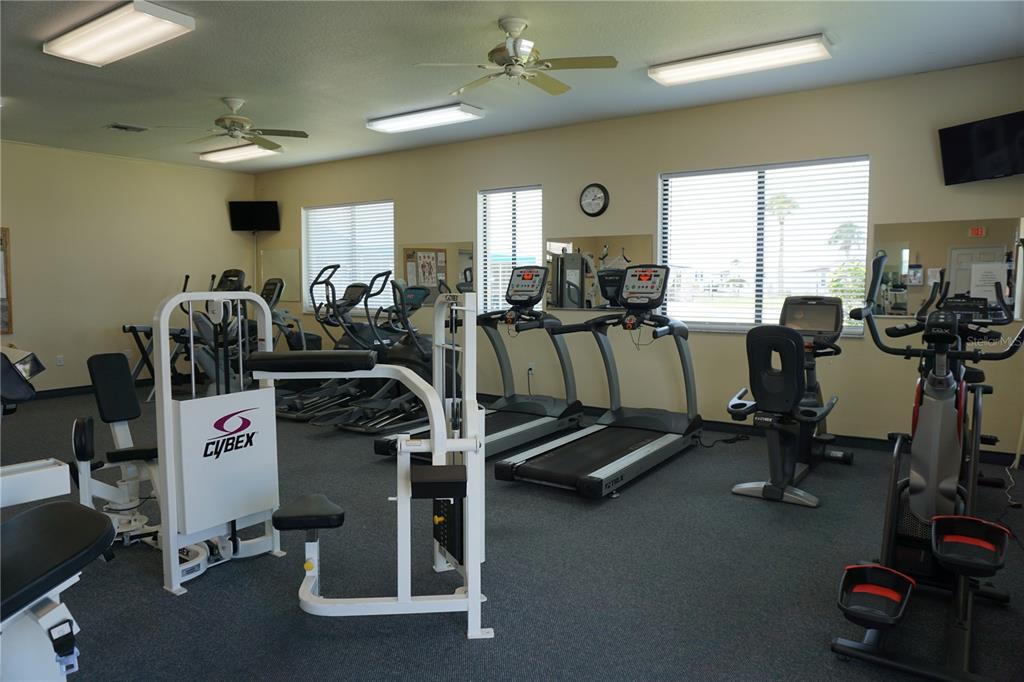 145 Rarotonga Road North Port, FL 34287 - Photo 56 of 64 a view of a room with gym equipment