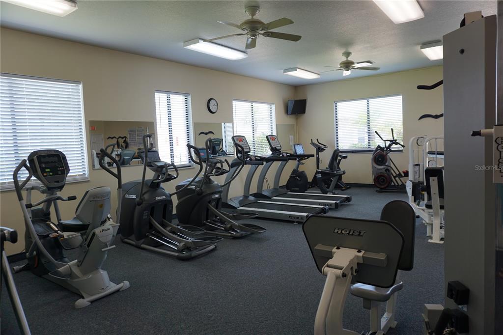 145 Rarotonga Road North Port, FL 34287 - Photo 58 of 64 a view of a room with gym equipment