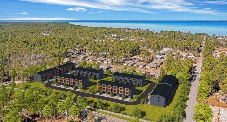 50 Blue Eden Loop, Unit LOT 39 Santa Rosa Beach, FL 32459 - Photo 3 of 29 a view of a balcony with an outdoor space