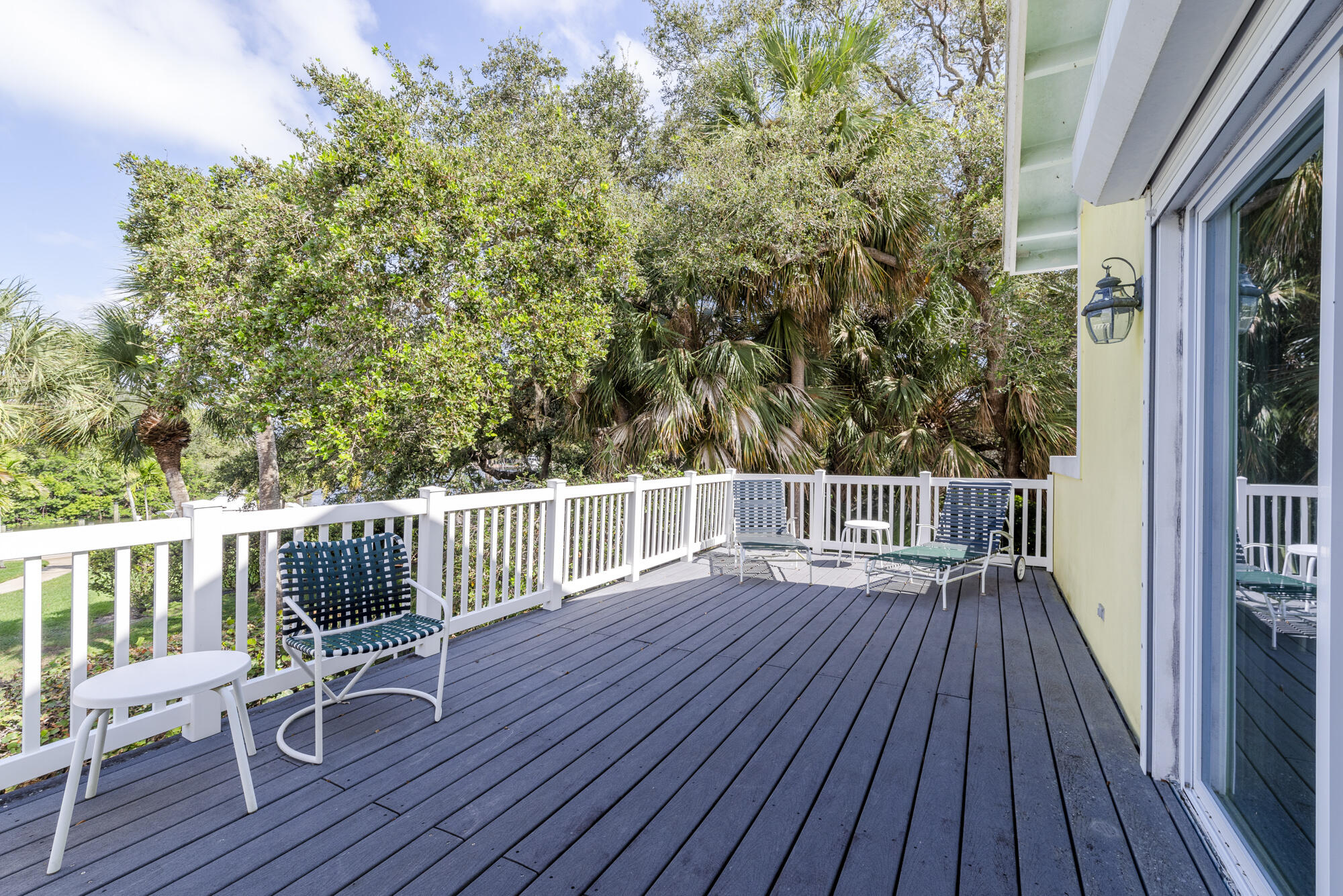 2267 Windsor Road Palm Beach Gardens, FL 33410 - Photo 40 of 45 a view of balcony with wooden floor and outdoor space
