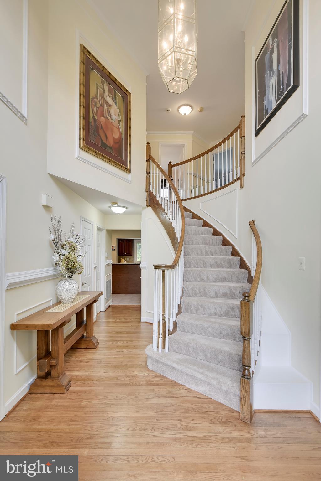 1478 Sharps Point Road Annapolis, MD 21409 - Photo 4 of 30 Grand two-story foyer entrance with hardwoods