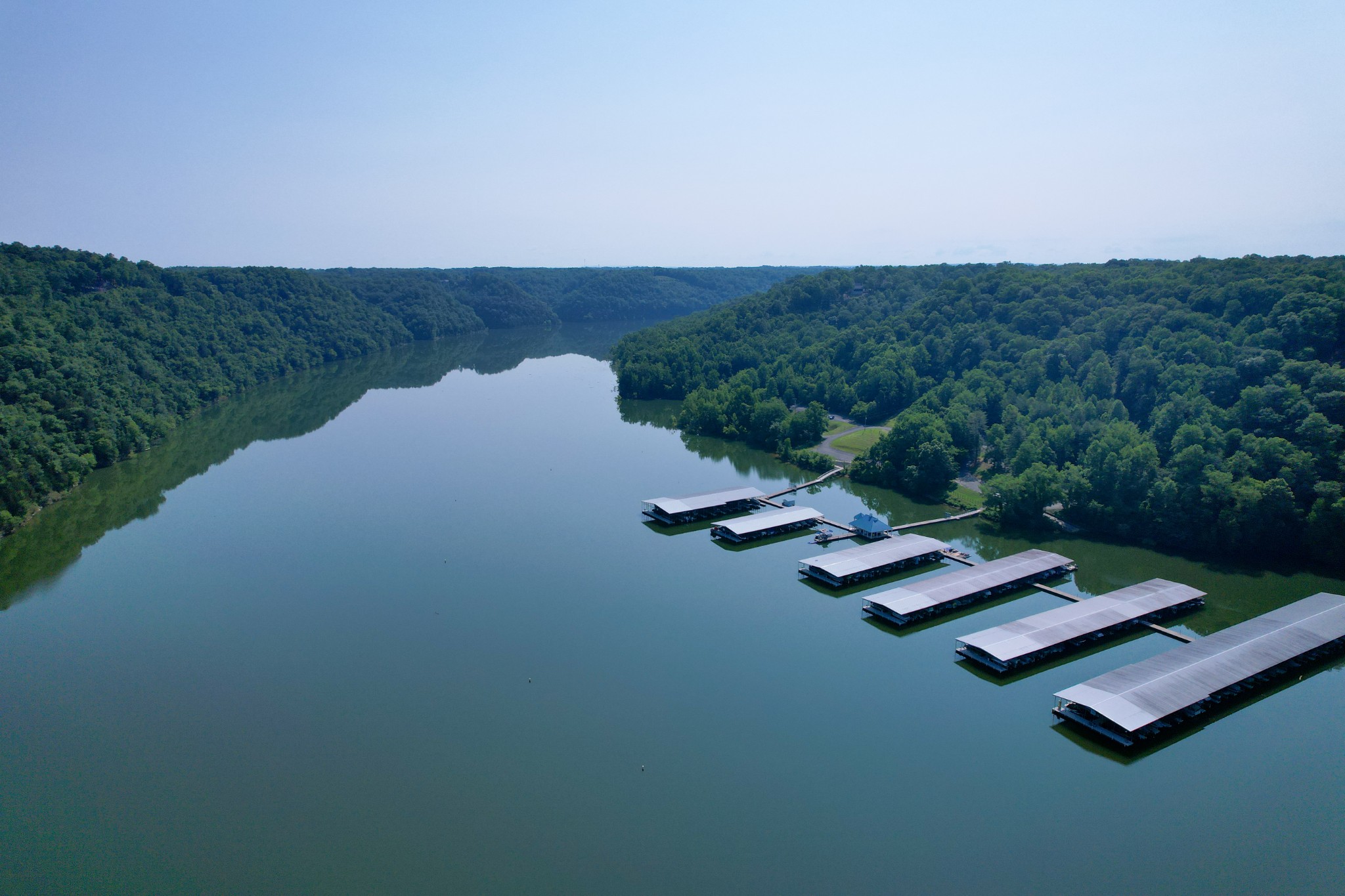 1678 4 Seasons Road Smithville, TN 37166 - Photo 41 of 43 an aerial view of residential house with outdoor space and trees in the background
