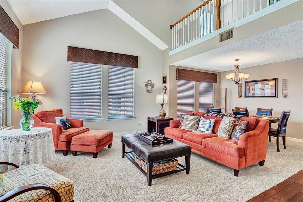 4117 Oxlea Drive Plano, TX 75024 - Photo 2 of 17 a living room with furniture and a large window