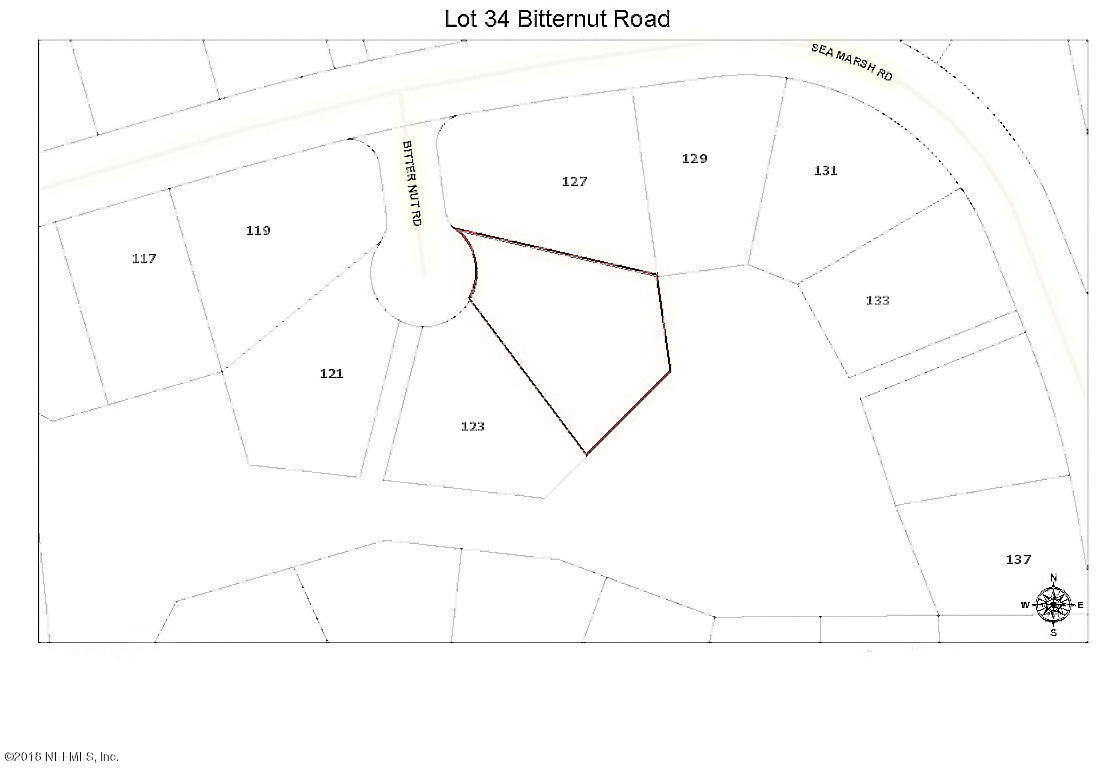 125 Bitternut Road Fernandina Beach, FL 32034 - Photo 5 of 5 platmap