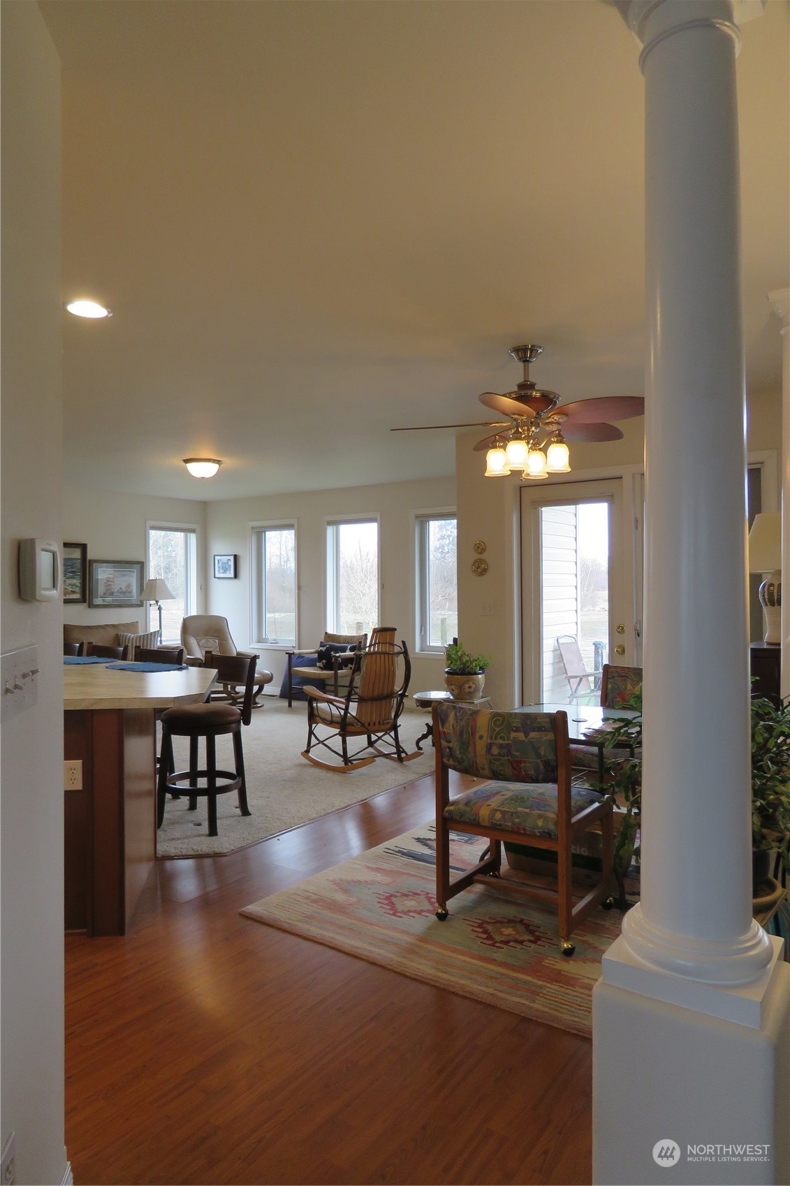 107 South Pass Road, Unit 28 Nooksack, WA 98276 - Photo 17 of 38 a living room with furniture and chandelier