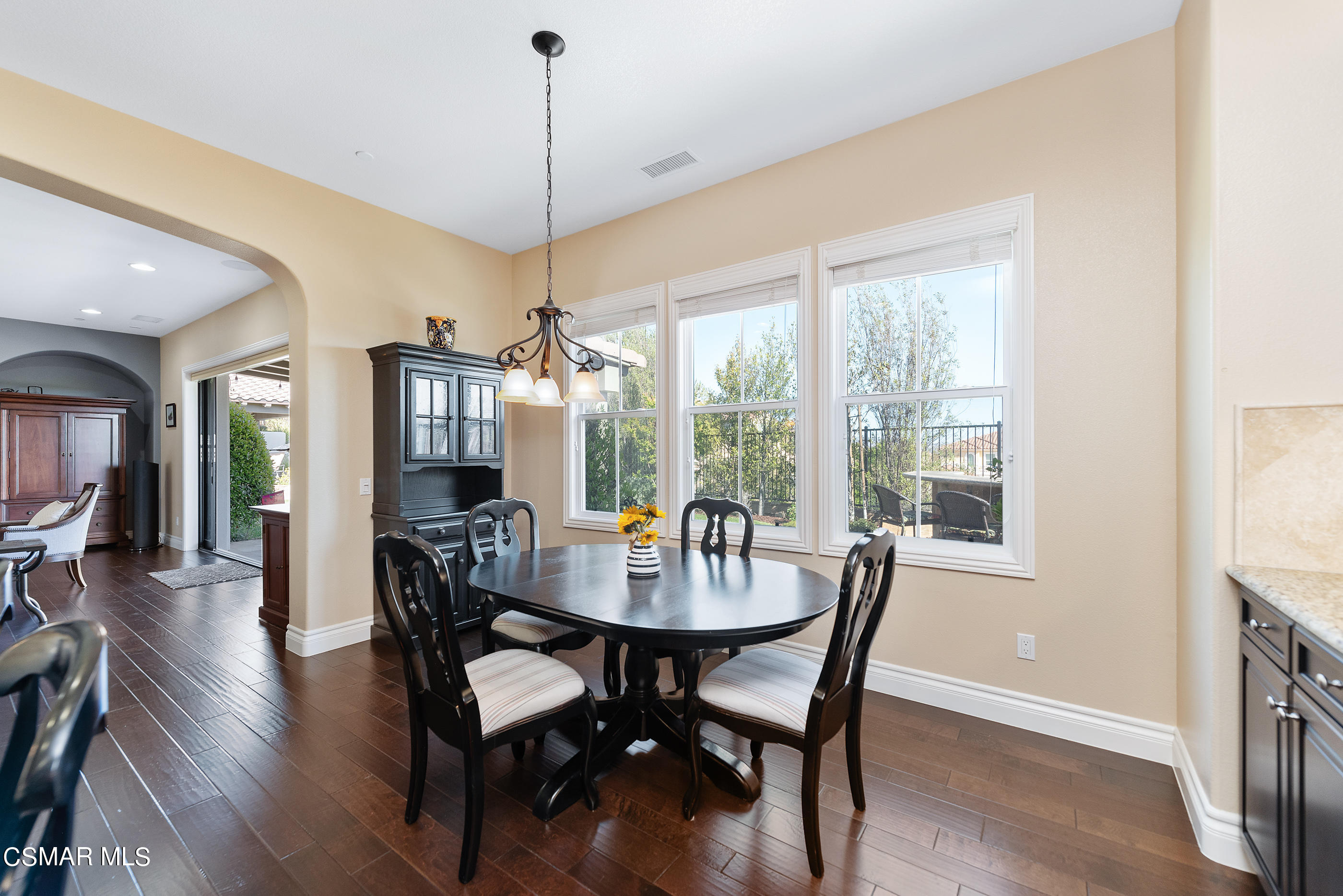 13740 Pinefield Court Moorpark, CA 93021 - Photo 21 of 62 a dining room with furniture window wooden floor