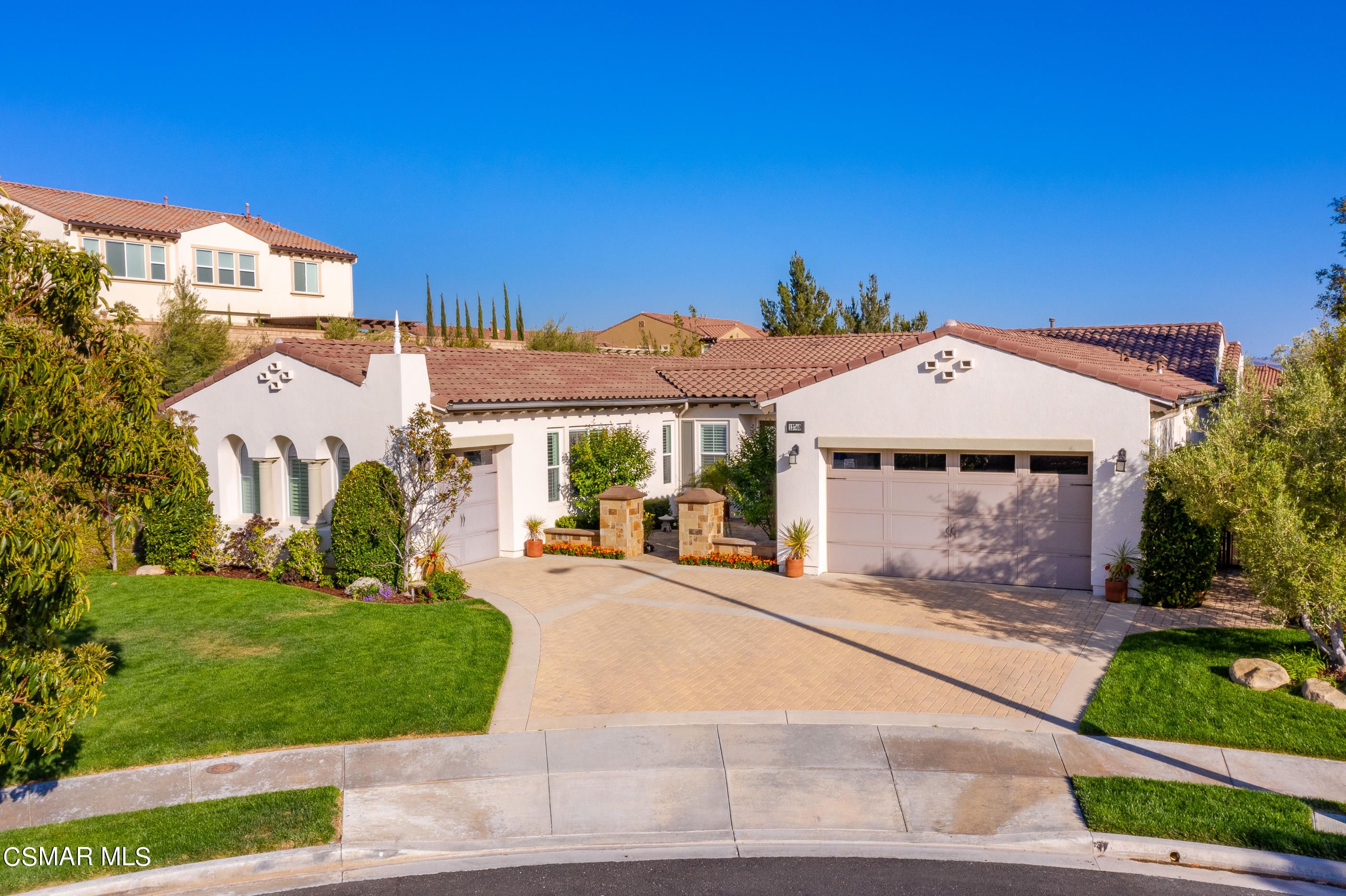 13740 Pinefield Court Moorpark, CA 93021 - Photo 56 of 62 a front view of a house with a yard