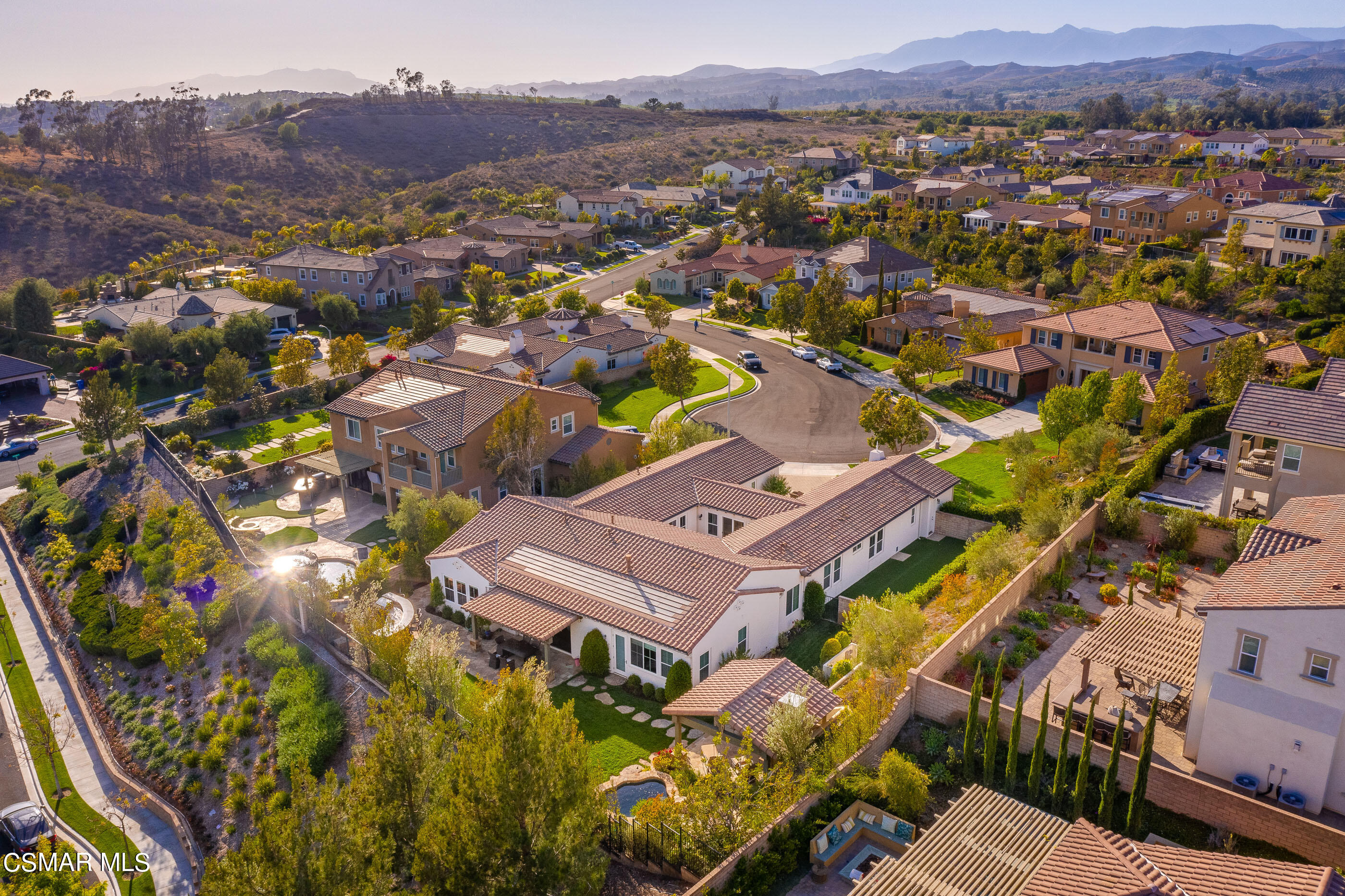 13740 Pinefield Court Moorpark, CA 93021 - Photo 59 of 62 an aerial view of multiple house