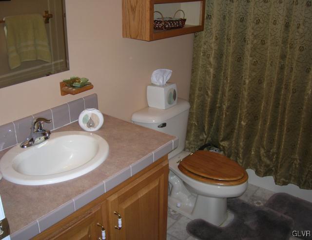 24 Spokane Road Albrightsville, PA 18210 - Photo 28 of 38 The main bathroom is fresh and clean, has a full t