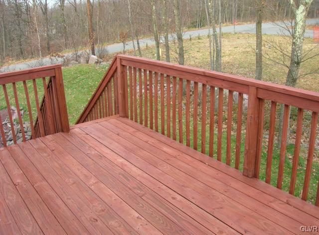 24 Spokane Road Albrightsville, PA 18210 - Photo 36 of 38 View of 16x10 raised deck with views of the yard b